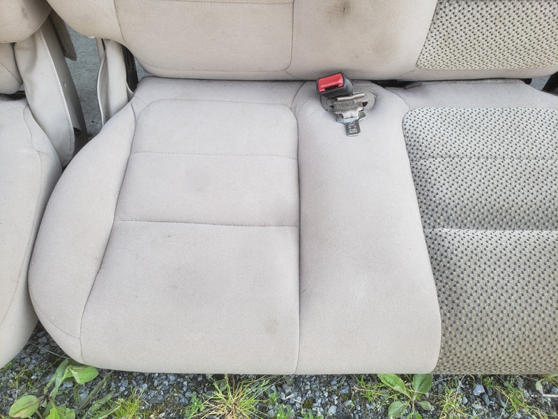 1999-2003 Ford F150 XLT Rear LH, RH, & Center Seat Set Crew Cab OEM #1914CN