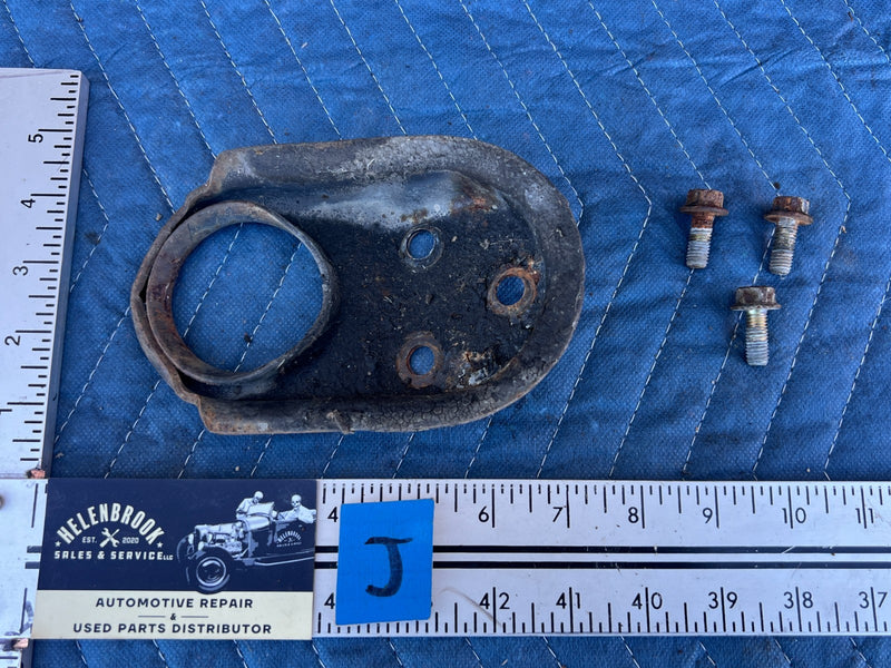1986-1993 Volvo 240 244 Sedan Front Tow Hook Eye Bumper Point Anchor OEM #4260EM