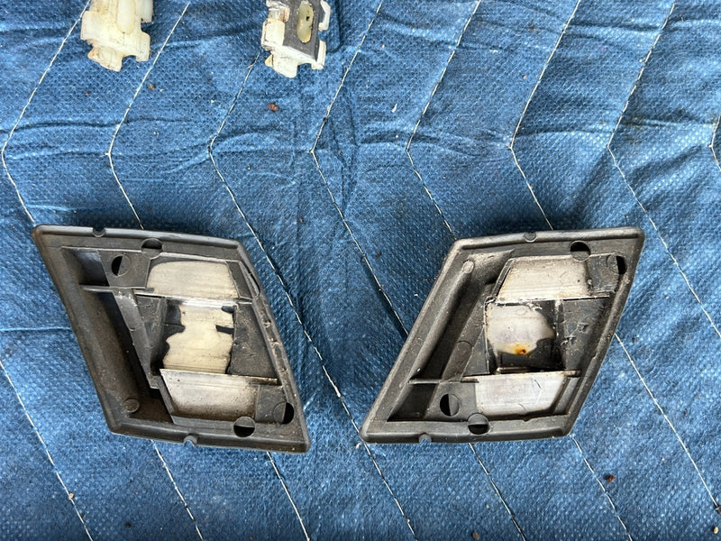 1986-1995 Mercedes 300D W124 Rear Left & Right Corner Trim Pair OEM #2672EM