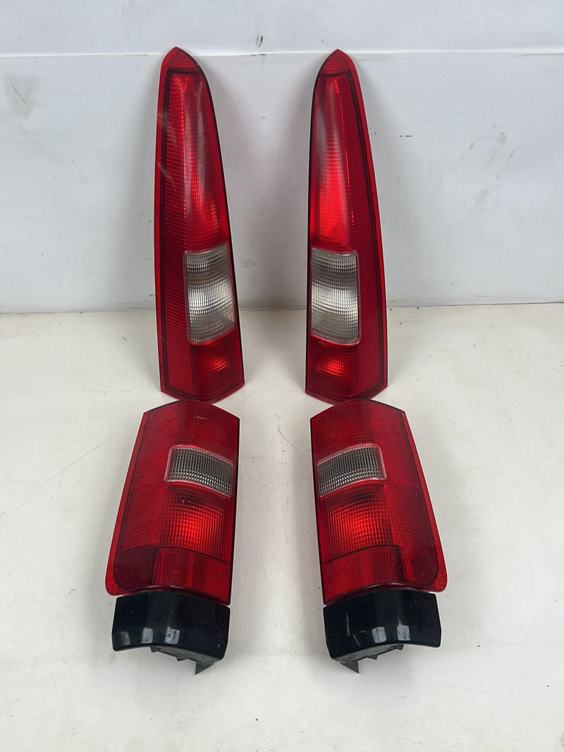 1998-2000 Volvo V70 S70 Upper Lower Tail Light Lamp Assembly Full Set OEM