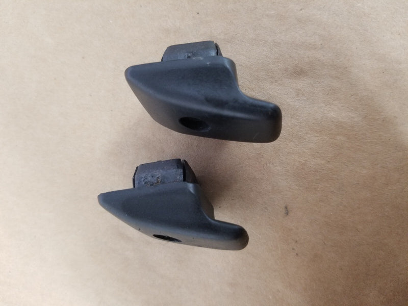 1984-93 BMW E30 318i 325i Overhead Cargo Coat Hanger Hook Pair OEM #472CN