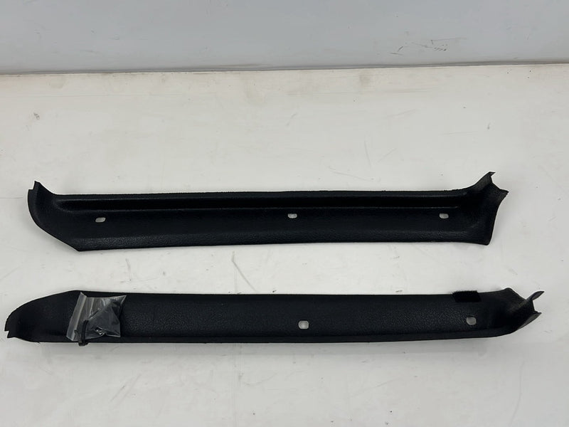 1975-1980 Volvo 244 240 Front Left Right A Pillar Trim Black 1204581 OEM #5411EM