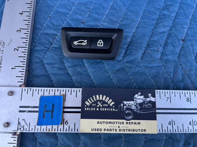2011-2017 BMW X3 F25 Rear Trunk Hatch Boot Lock Switch Control Button OEM#2176EM