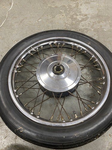 1966 Triumph Bonneville T120R T120 R 650 Trophy 17” TR6 Front Wheel Brake #1582E