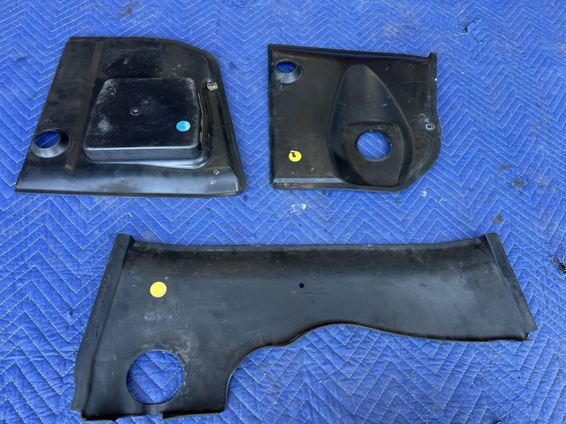1998-2003 Jaguar XJR XJ8 X308 Engine Bay Cowl Cover Set Fuse Panels OEM #4681E