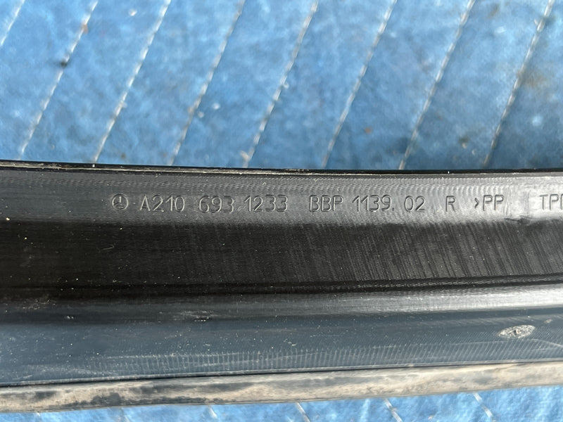 2000-2003 Mercedes W210 E320 Wagon Only Rear Hatch Trunk Trim Pair OEM #4706EM