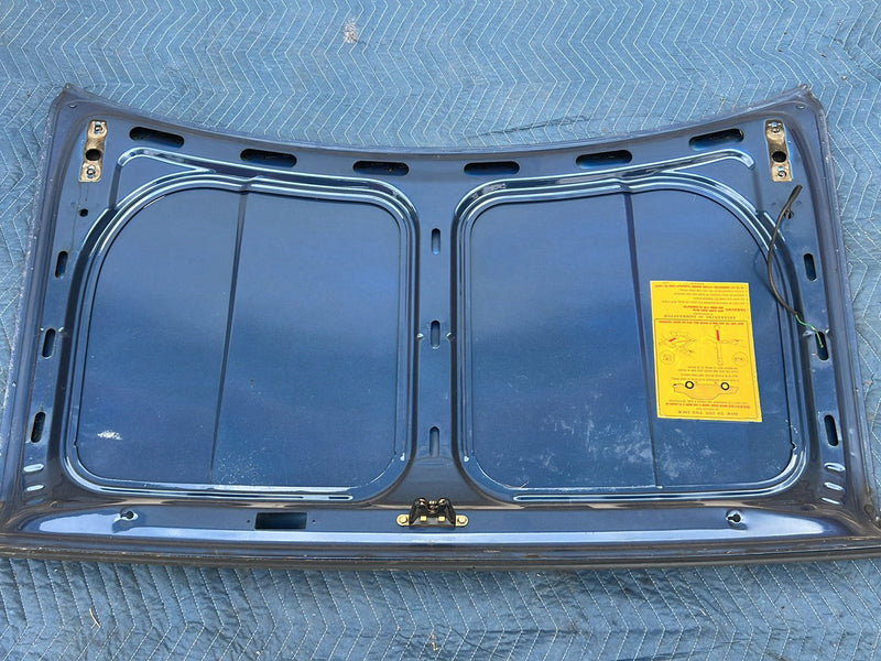 1975-1980 Volvo 244 240 *Sedan Only* Trunk Deck Lid Panel Blue OEM #5436EM
