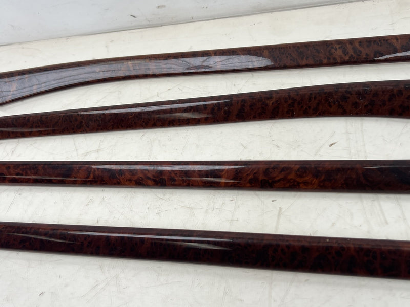 1997-2003 BMW E39 525i 528i 530i Set Of 4 Door Trim Interior Wood Verona #550M