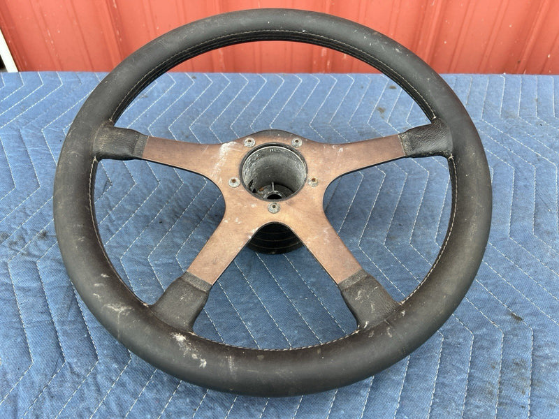 1972-83 BMW 2002 Ti Tii E3 4 Spoke Steering Wheel E9 E12 E21 E23 E24 OEM #3919M