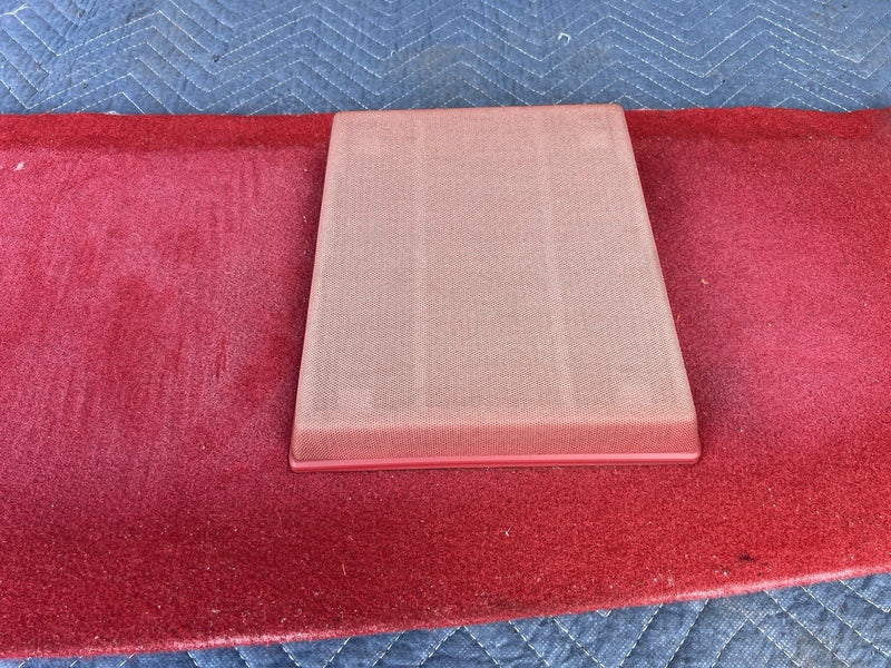 1980-1985 Cadillac Seville Rear Parcel Hat Shelf Red Interior OEM #3410M