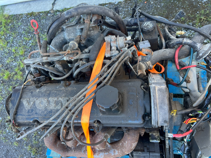1986-1993 Volvo 240 244 2.4L 4 Cylinder Engine 8V B230F *Running* OEM #4326EM