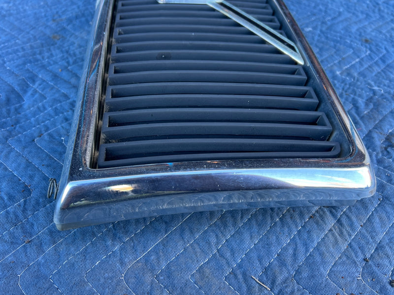 1986-1993 Volvo 240 244 245 Front Grille Trim Hood Chrome OEM #4373EM