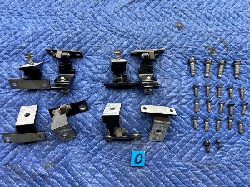 2011-2017 BMW X3 F25 Front & Rear Right & Left Door Hinge Set of 4 OEM #2352EM