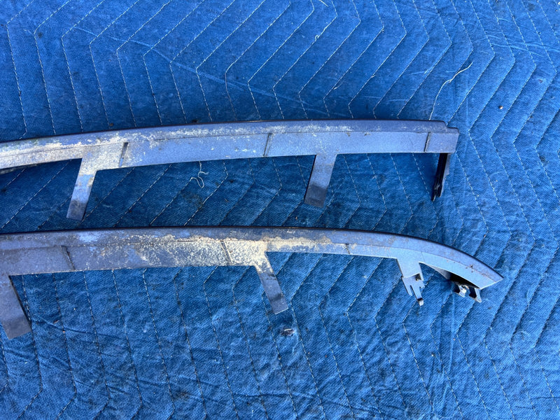 2002-2005 BMW 330xi 325xi E46 Right Left Headlight Molding Trim Blue OEM #4772EM