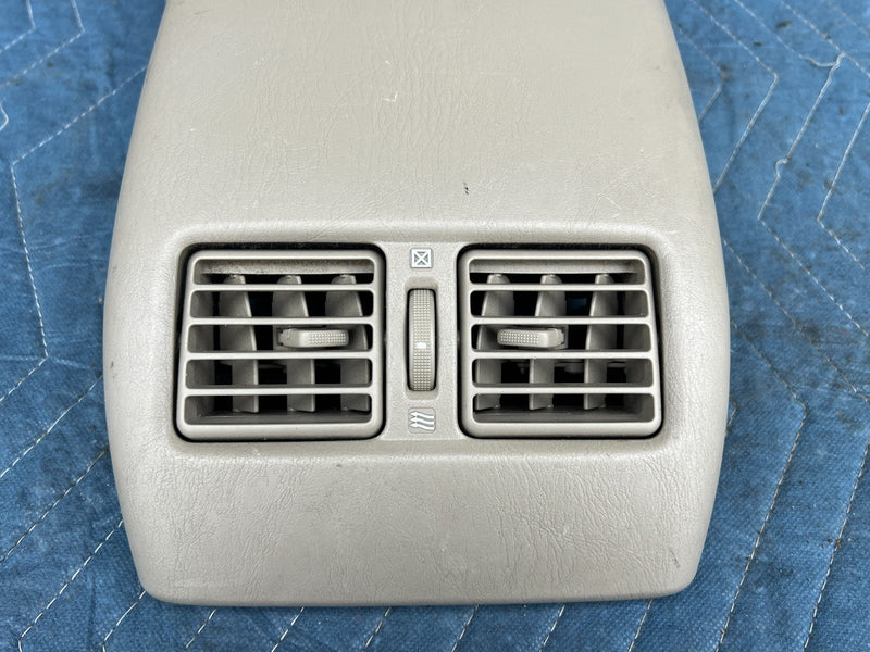 2002-2006 Toyota Camry Rear Center  Vent Console & Trim Bezel  Tan OE #73DU