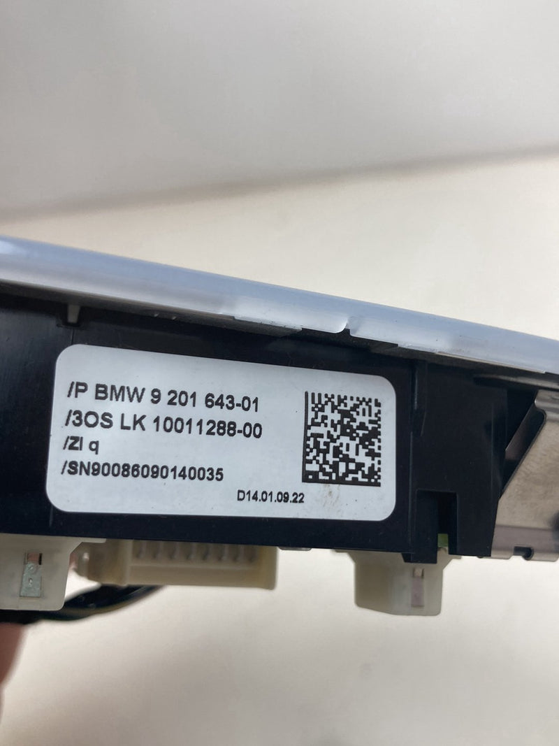 2009-2011 BMW 328i E90 Dome Light Rear Gray 9201643 OEM #4764M