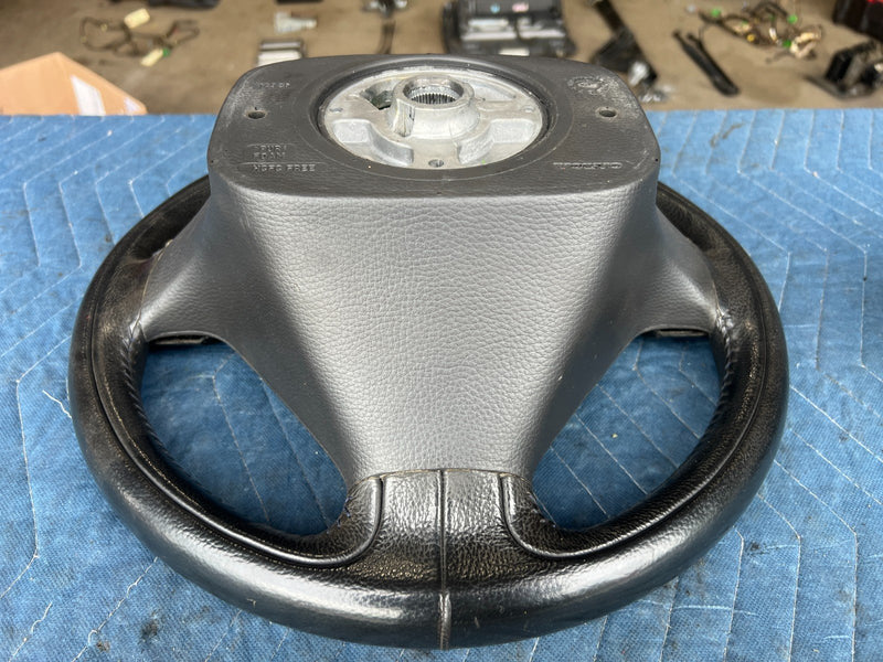 2005-2007 Volvo S60R V70R Steering Wheel Assembly Black Leather 14926 OE #2867EM