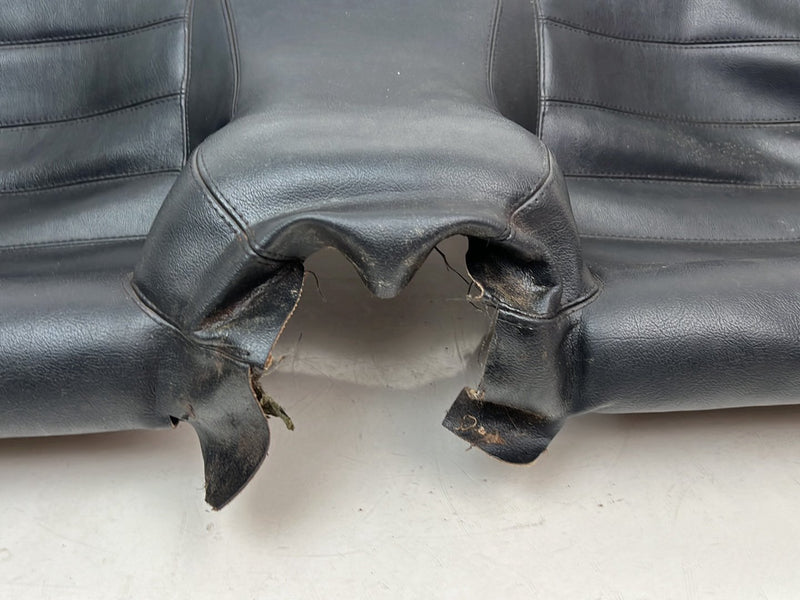 1983-1985 Porsche 944 Black Leather Rear Seat Assembly OEM #5713EM