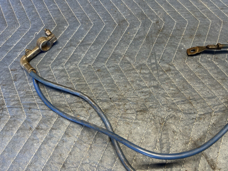 1998-2000 Volvo V70R V70 S70 Negative Battery Terminal & Cable Wiring OEM #3995E