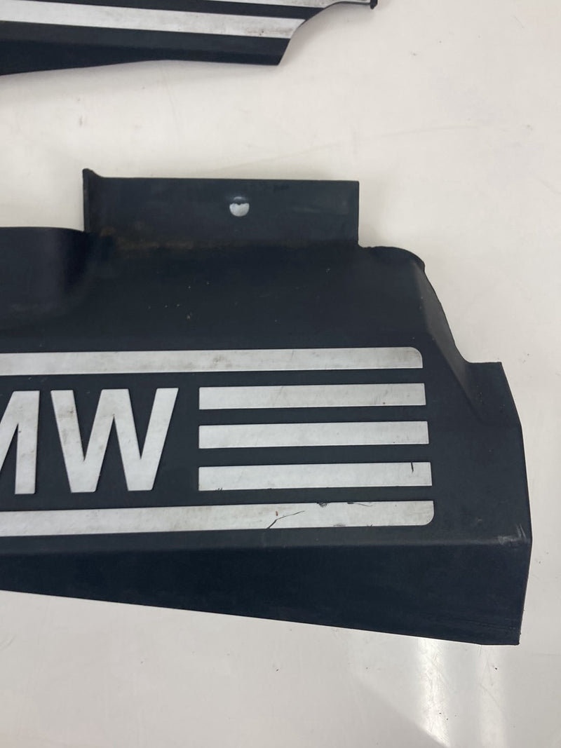 2003-2007 BMW 545i E60 Engine Cover Pair set 7548849 7548850 OEM #4966M