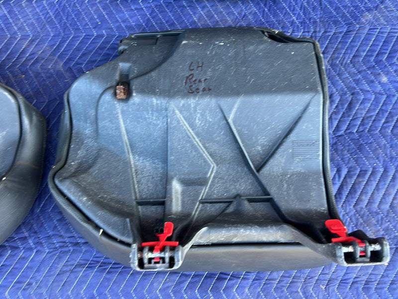 1993-1997 Volvo 850 Split Bench Rear Seat Assembly Gray Leather OEM