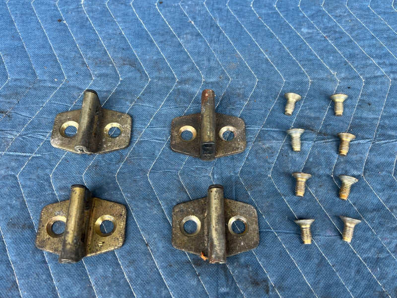 1989-1995 Volvo 740 940 Sedan Front Rear LH RH Door Striker Set of 4 OEM #3800EM
