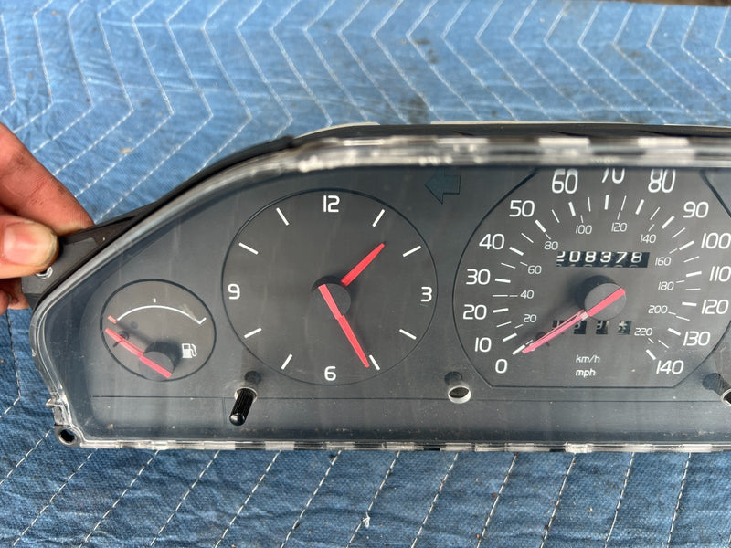 1993-1994 Volvo 940 740 Dash Gauge Instrument Cluster Speedometer OEM #3244EM
