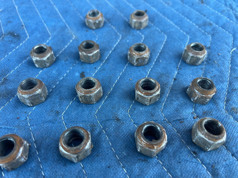 1986-1993 Volvo 240 244 245 Wheel Lug Nut Set of 18 OEM #4203EM