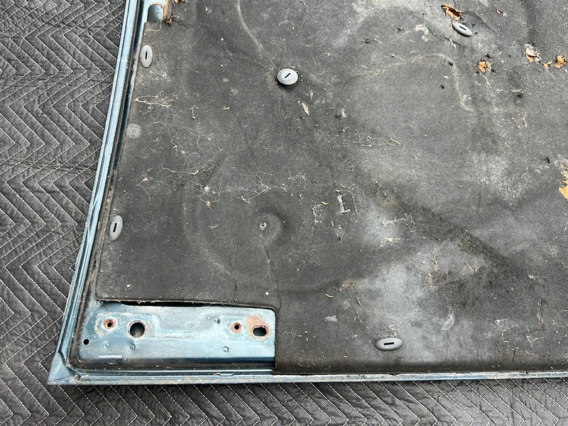 1990-1992 Volvo 740 745 940 Front Engine Bonnet Hood Panel Blue Green OE #6003EM