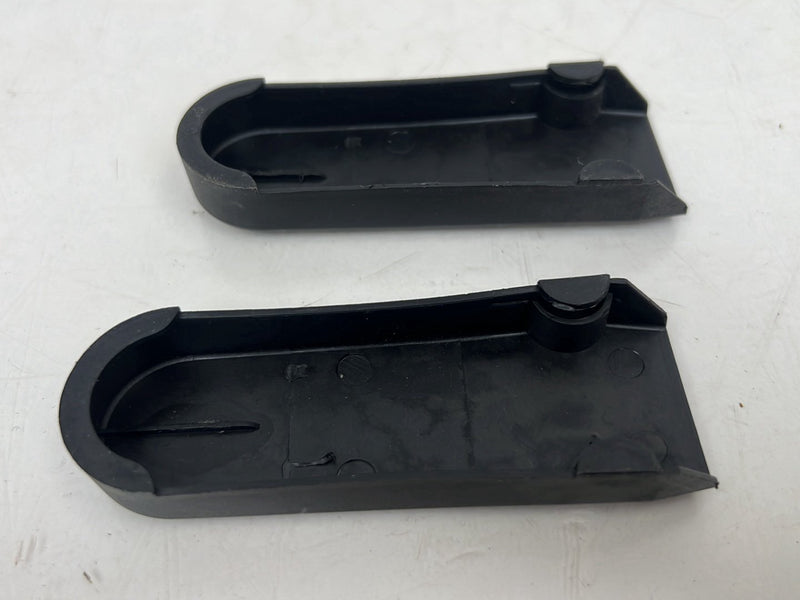 1996-2003 Audi S8 D2 A8 Windshield Wiper Bolt Cover Trim Pair Black OEM #6484EM