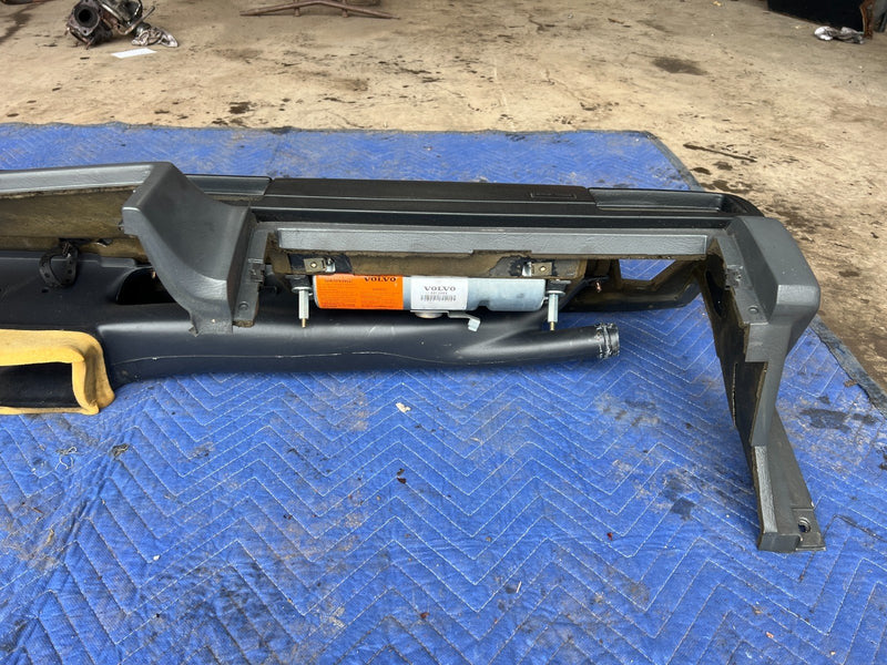1994-1995 Volvo 940 740 Complete Dashboard Assembly Gray Charcoal OEM #3273EM