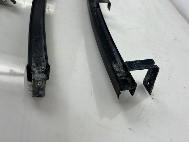 1990-1992 Volvo 740 745 940 Wagon Front Rear Left Right Window Scraper Track Set OEM #5962EM