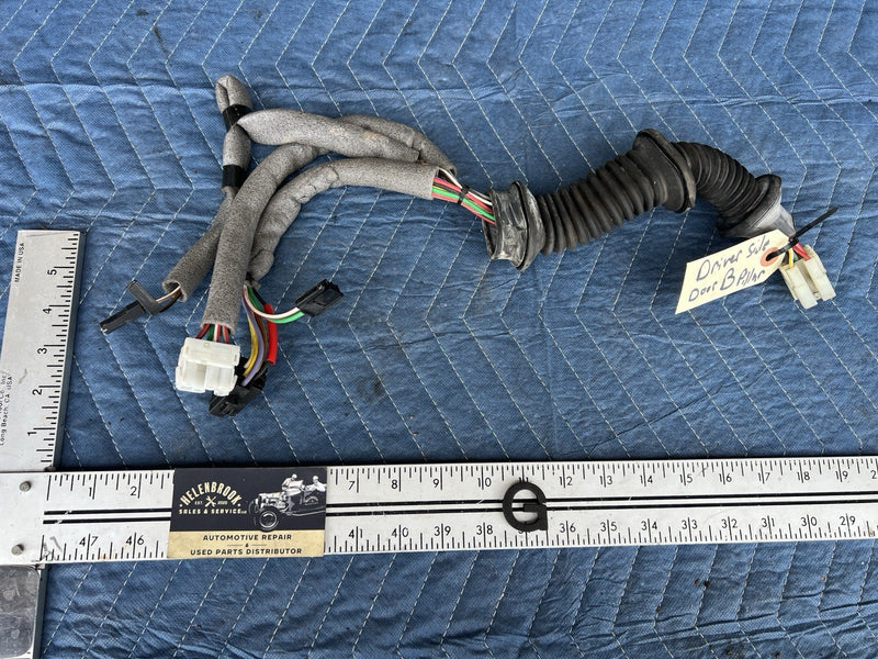 1993-1997 Volvo 850 850R Driver Side Rear Door Wiring Harness OEM #4506E