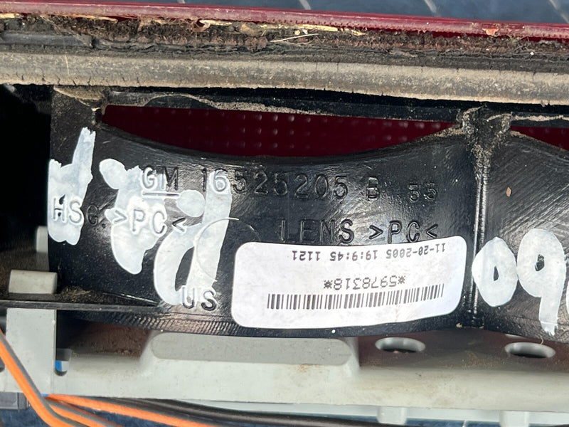 1999-2002 Chevy Silverado GM 1500 2500 3rd Upper Brake Light Assembly OE #1736CN