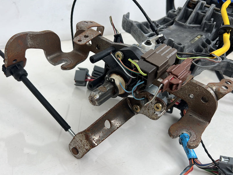 1993-2000 Ford Ranger Steering Column Wheel w/ Ignition, Stalks, & Key OEM #6022EM