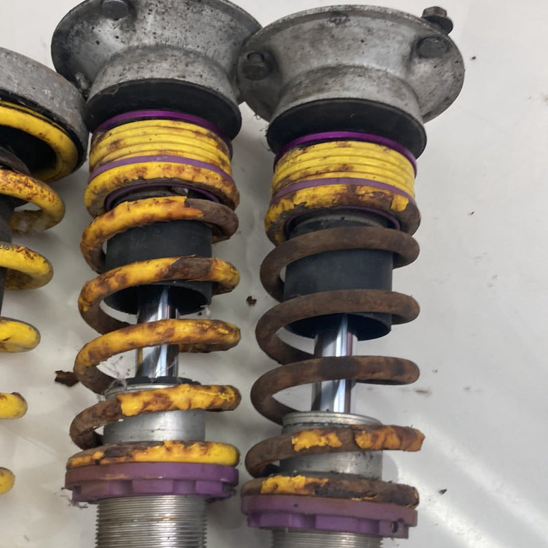 2003-2007 BMW 545i E60 KW V3 Coilover Set of 4 Adjustable Shocks #5000M