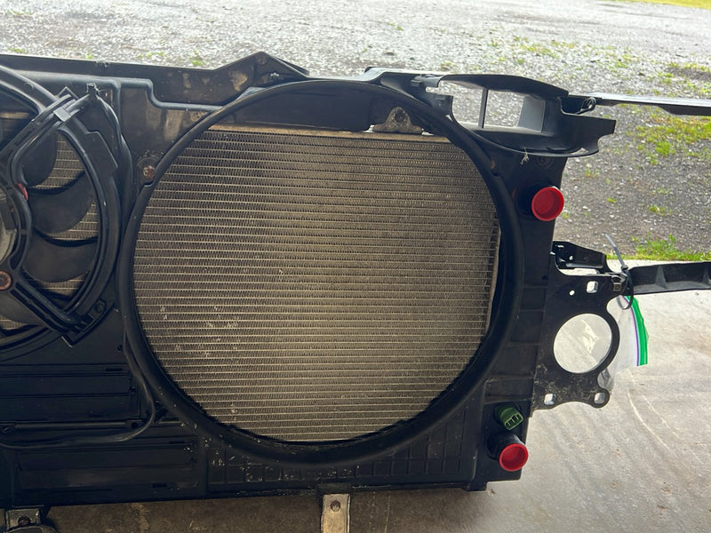 1996-2003 Audi S8 D2 A8 Radiator & Cooling Fan Stack Assembly OEM #6530EM