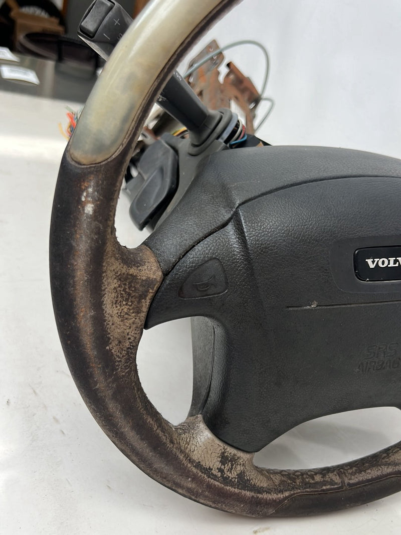 1998-2000 Volvo V70 Steering Wheel Column w/ Ignition, Key & Stalks OEM #6055EM