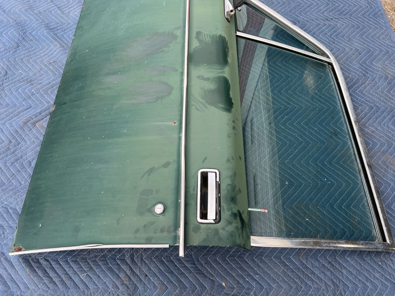 1967-1974 Volvo 140 142 Coupe Front Driver Left Door Panel Green OEM #4857EM