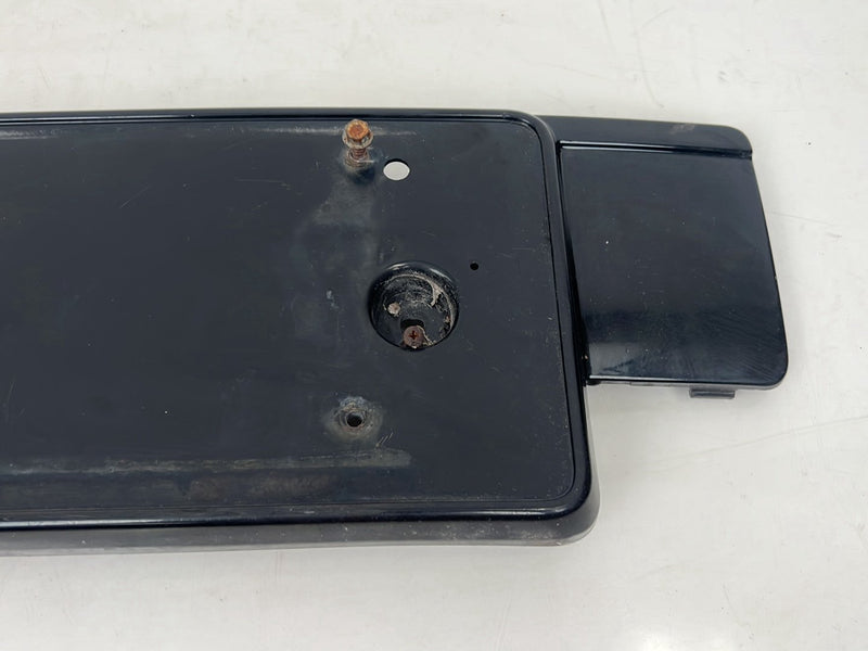 2001-2003 Audi S8 D2 S8 Front Bumper License Plate Bracket Mount Black OEM #6099EM