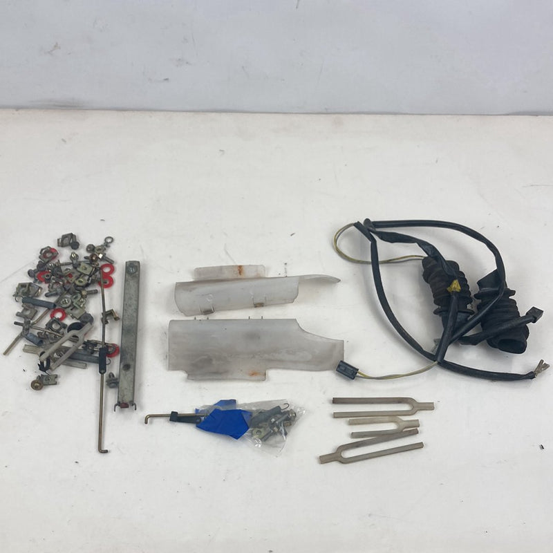 1986-93 Volvo 240 244 Lot of Door Hardware From all 4 Doors Bolts etc OEM #4884M