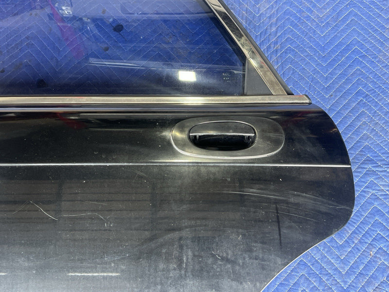 1998-2003 Jaguar XJR XJ X308 Driver Left LH Rear Door Black Sedan OEM #4776E