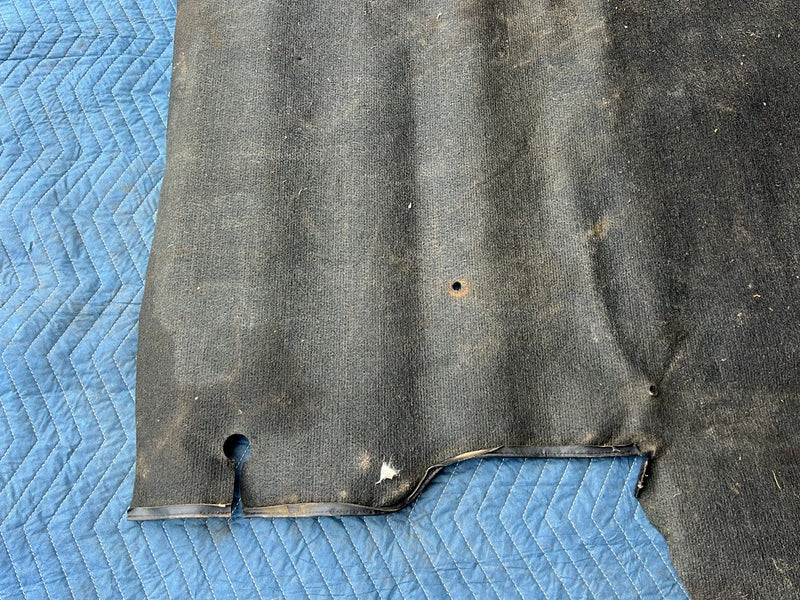 1975-1980 Volvo 244 240 *Sedan Only* Trunk Rear Carpet Black OEM #5406EM