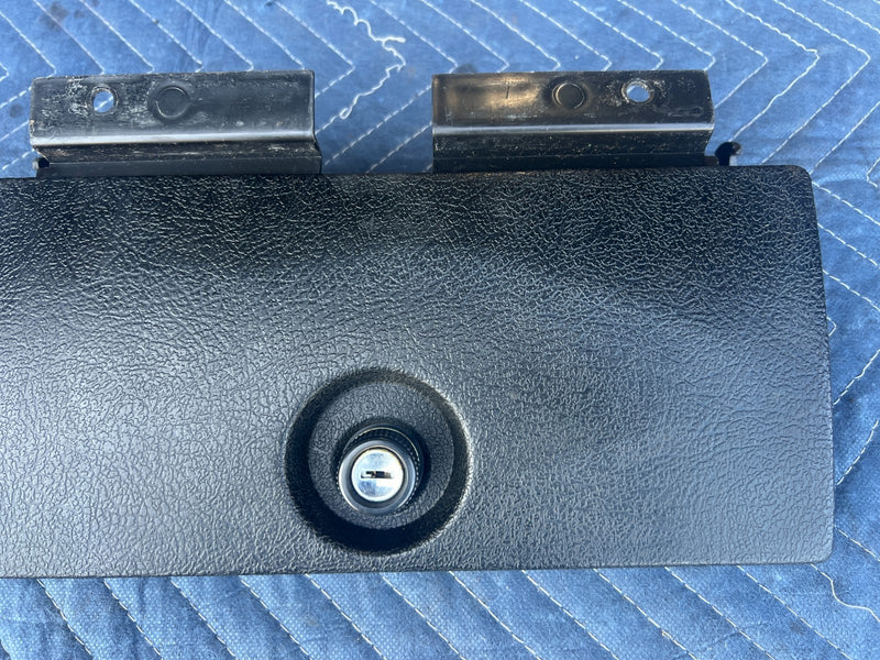 1967-1974 Volvo 140 142 144 145 Glove Box Compartment Door Black OEM #4901EM