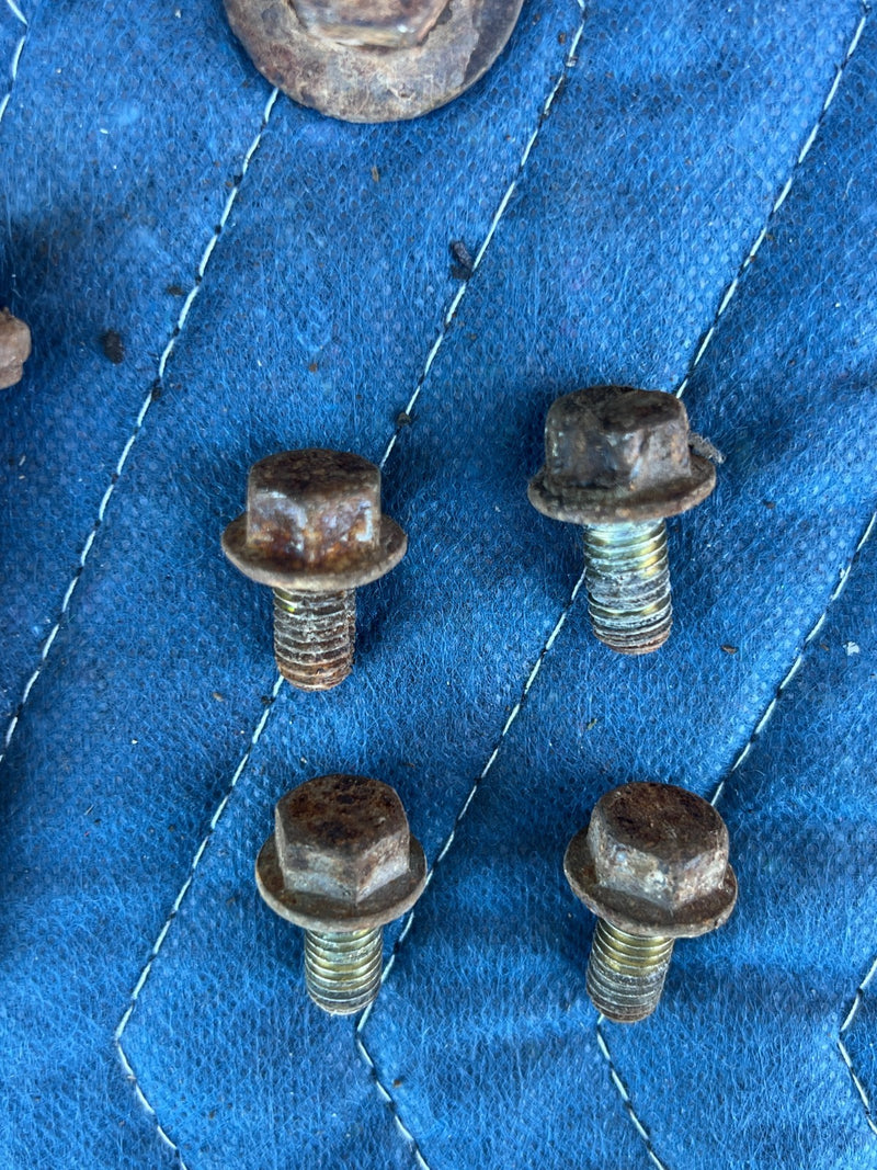 1986-1993 Volvo 240 244 Sedan Front Bumper Mounting Bolt Hardware OEM #4257EM