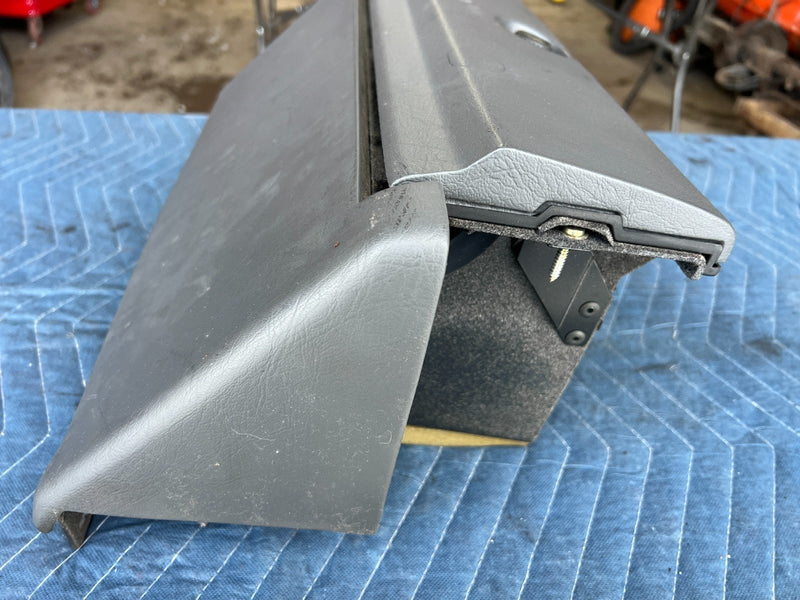 1989-1995 Volvo 740 940 Sedan Dash Right Glove Box Compartment Gray OEM #3725EM