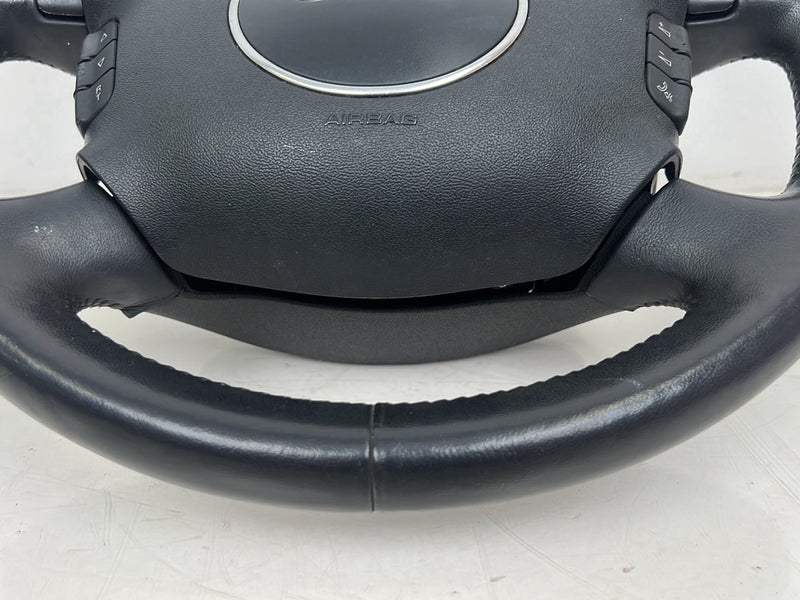 1996-2003 Audi S8 D2 A8 Black Leather Steering Wheel w/ Paddle Shift OEM #6439EM