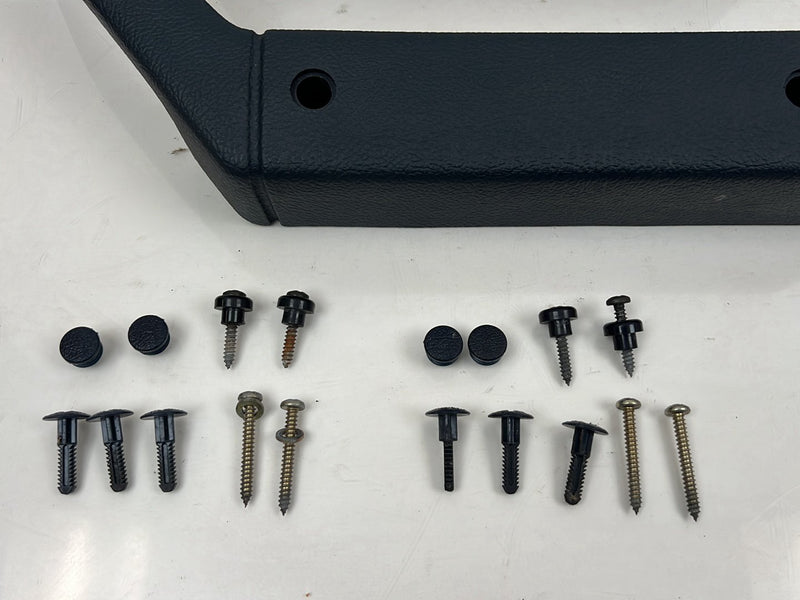 1975-1980 Volvo 244 240 Black Door Trim Grab Handle Interior Full Set OE #5361EM