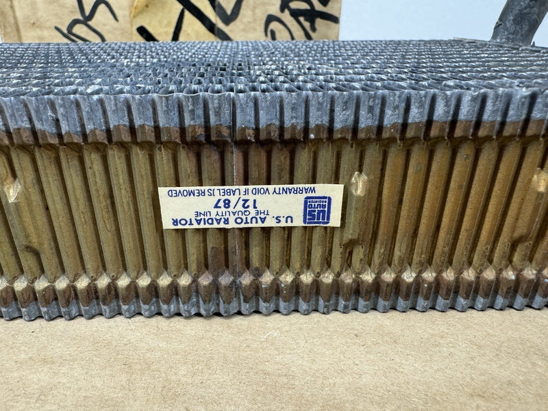 1968-1979 Corvette C3 GM Heater Core Without AC 3014900 9082 NOS OEM #3285E