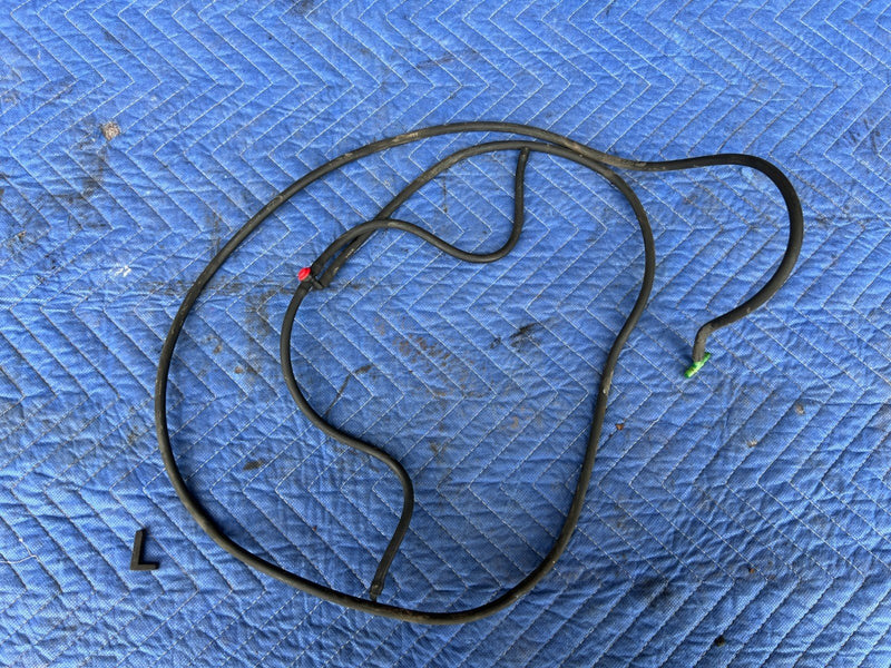 1989-1995 Volvo 740 940 Sedan Front Washer Jug to Hood Fluid Hose OEM #3814EM